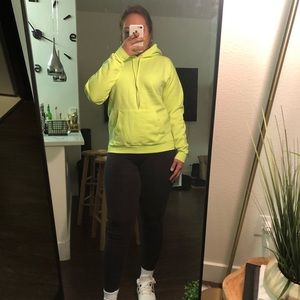 SOLD Neon green hoodie BOGO 50% off + more